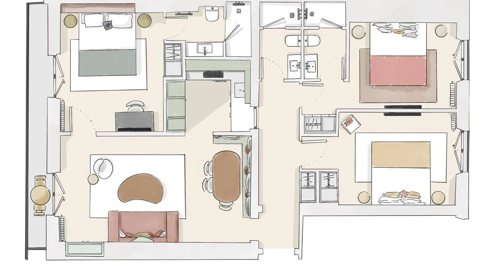 Paris Home Collection Serviced Apartments In Opera - Rue Saint-Lazare